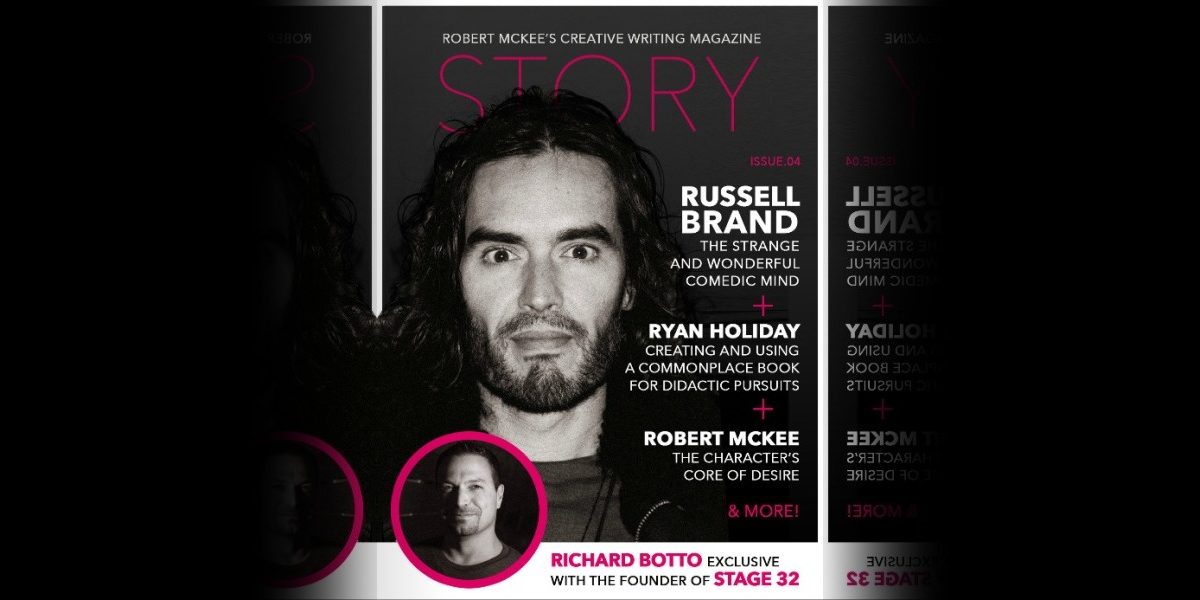 Stage 32 Founder & CEO, RB, on the Cover of Robert McKee's STORY Magazine
