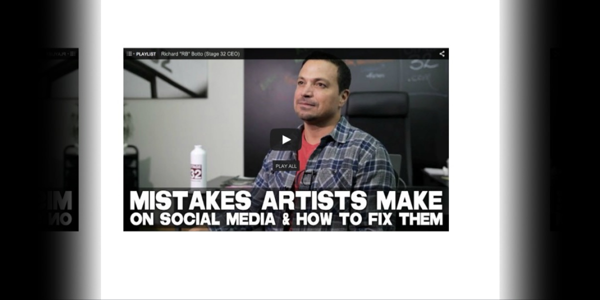 Mistakes Artists Make On Social Media & How To Fix Them