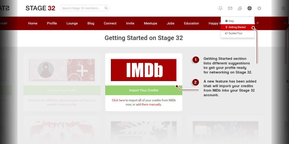 Import Your IMDB Credits to Your Stage 32 Profile