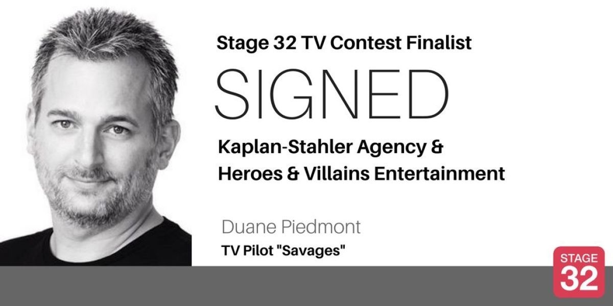 Success! TV Contest Finalist Signs with Kaplan-Stahler & Heroes & Villains Entertainment!
