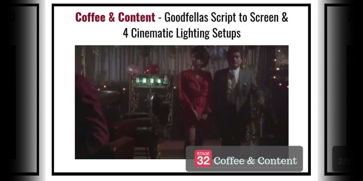 Coffee & Content - Goodfellas Script to Screen & 4 Cinematic Lighting Setups