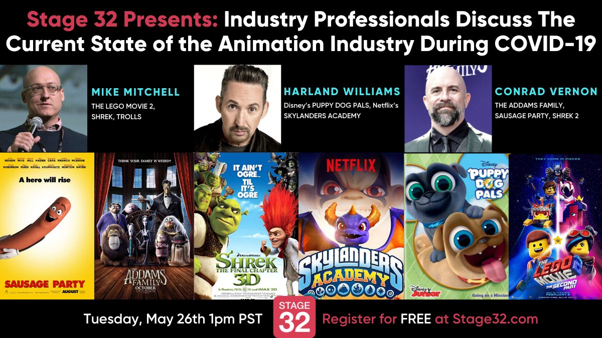 Stage 32 Presents: Industry Professionals Discuss The Current State of the Animation Industry During COVID-19