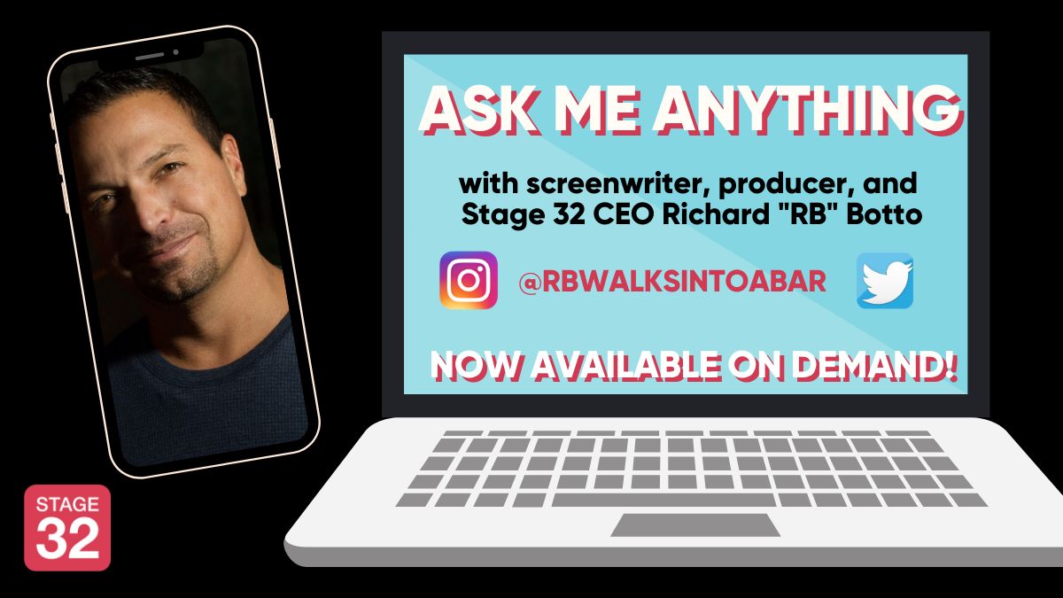 Ask Me Anything: Embracing the New Normal with Stage 32 CEO Richard "RB" Botto Now Available On-Demand!