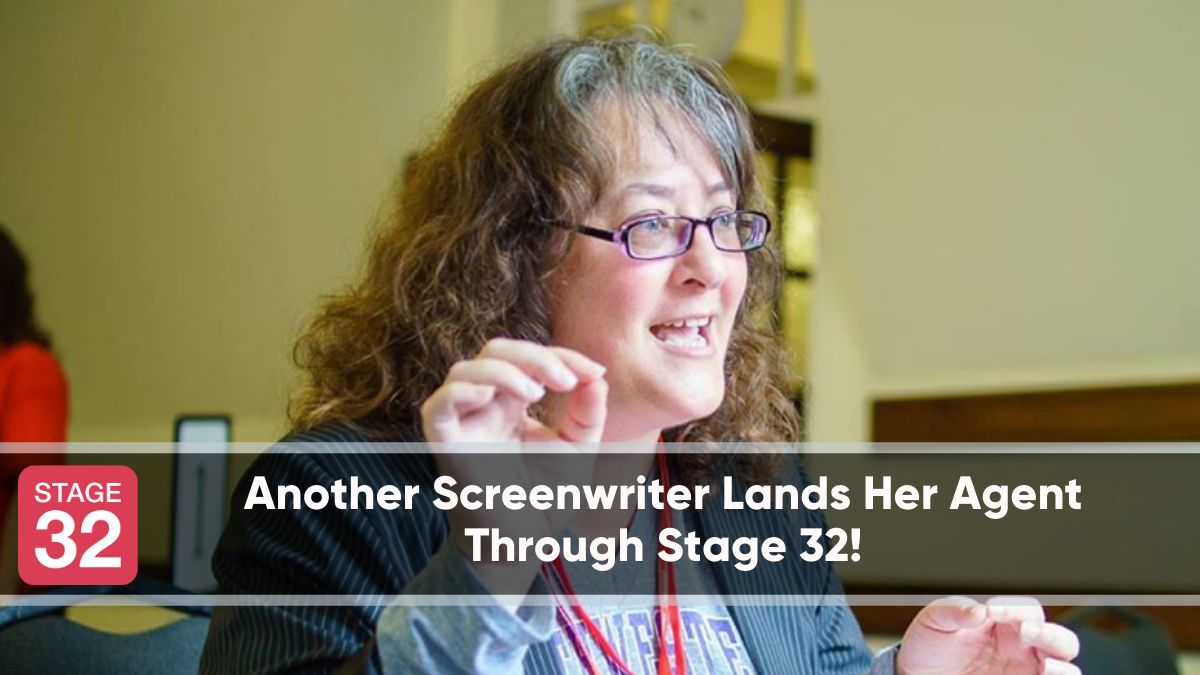 Another Screenwriter Lands Her Agent Through Stage 32! 