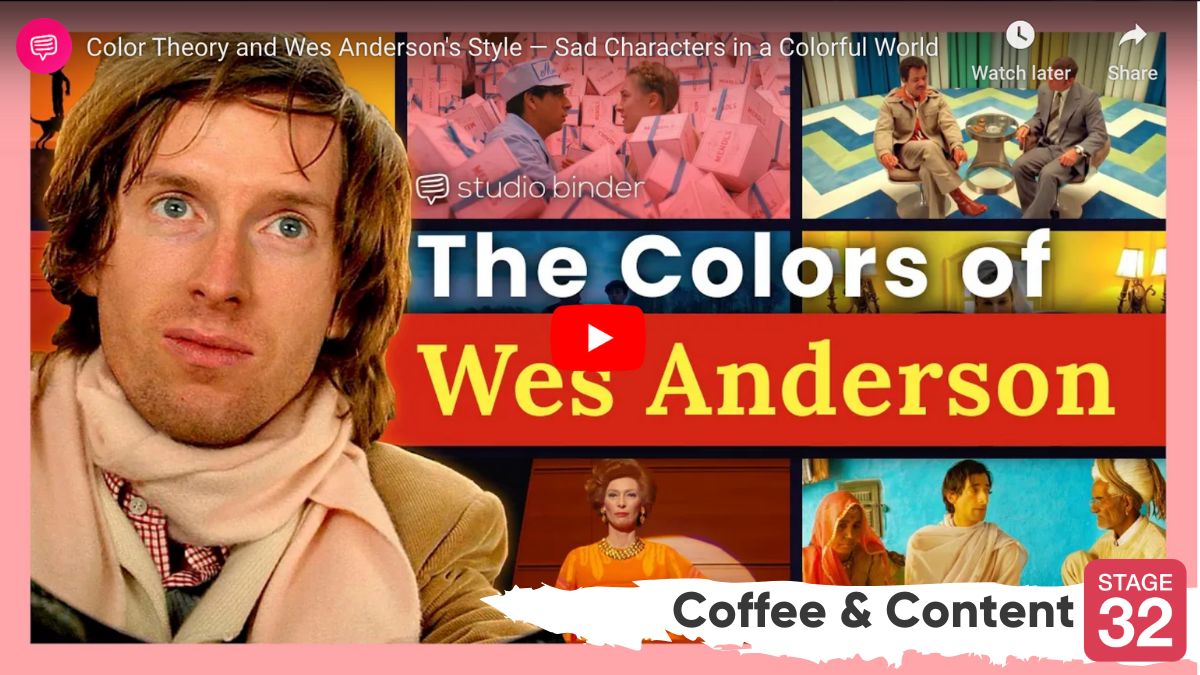 Coffee & Content: How Directors Work with Cinematographers & Wes Anderson Film Color Theory