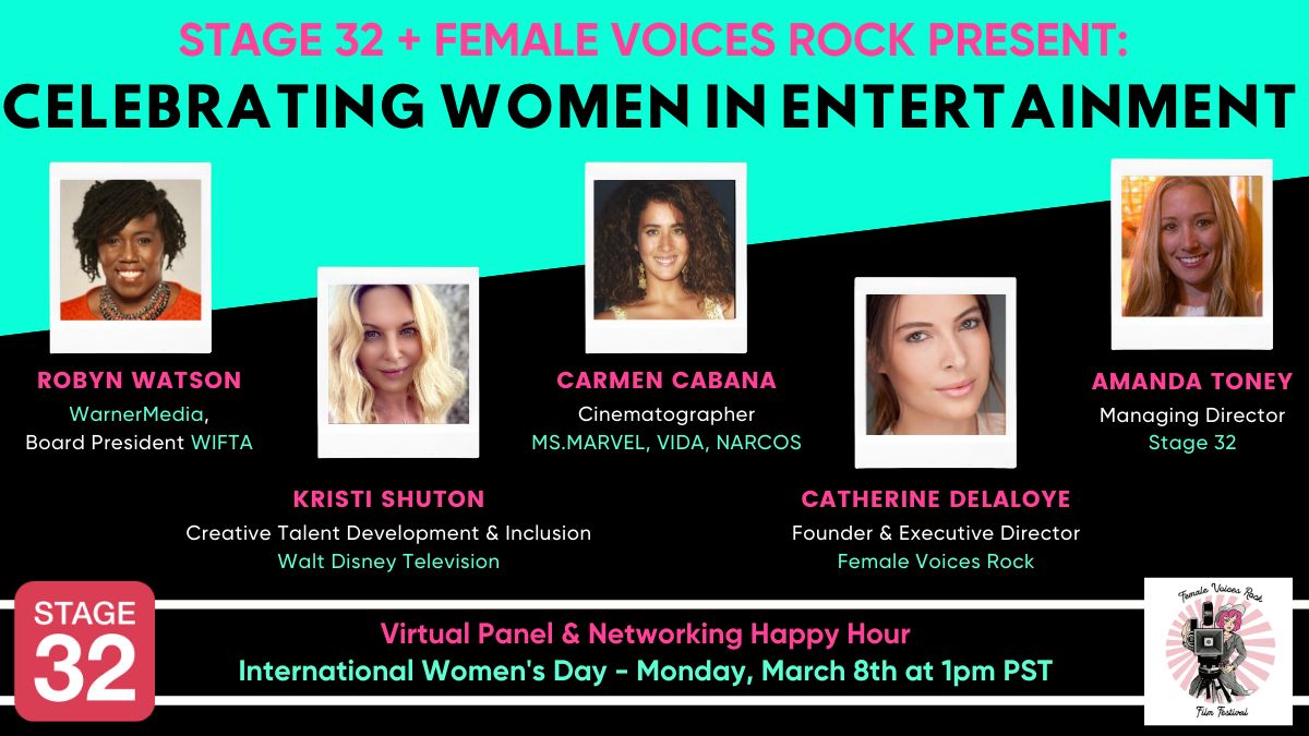 Stage 32 + Female Voices Rock Present: Celebrating Women in Entertainment 