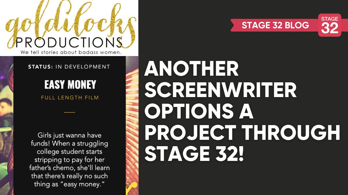Another Screenwriter Options a Project through Stage 32!