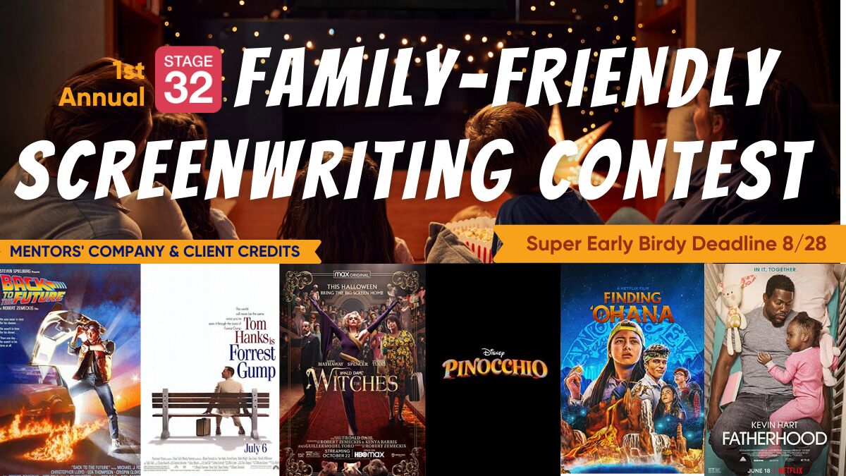 Announcing the 1st Annual Family Friendly Screenwriting Contest