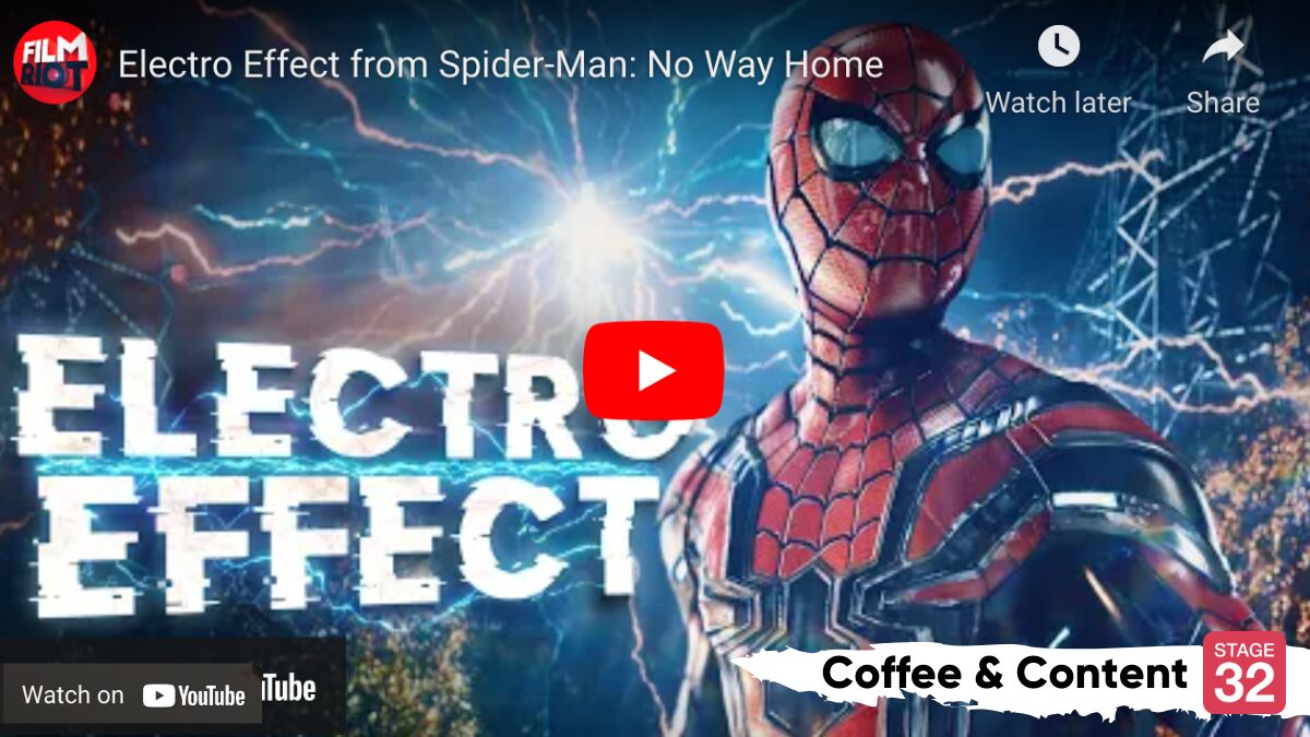 Coffee & Content: Behind the Lyrics of Disney's ENCANTO & Electro Effect from SPIDER-MAN: NO WAY HOME Tutorial 