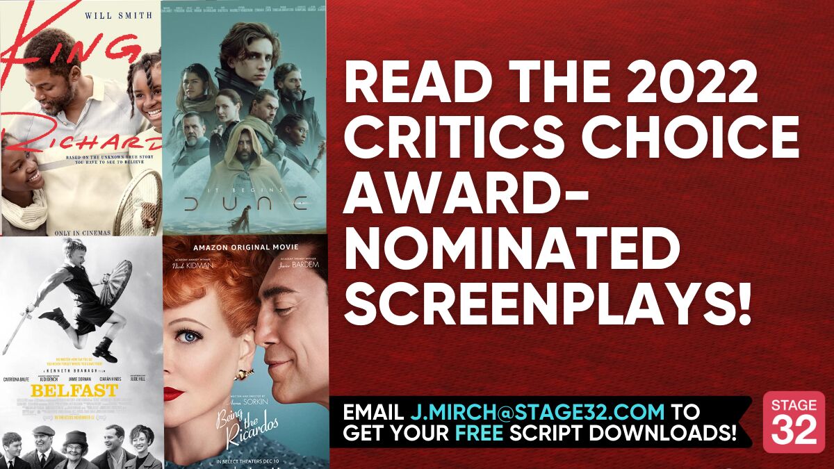 Read the 2022 Critics Choice Award-Nominated Screenplays