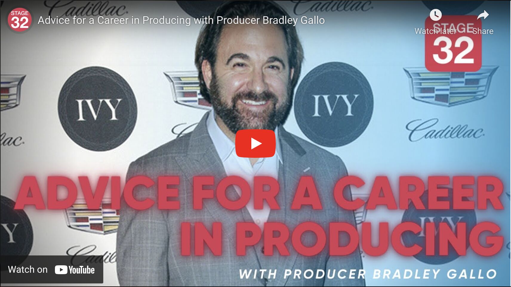 Film Producing Advice from Producer Bradley Gallo (WILD MOUNTAIN THYME, THE GREEN HORNET AND KATO, THE CALL)