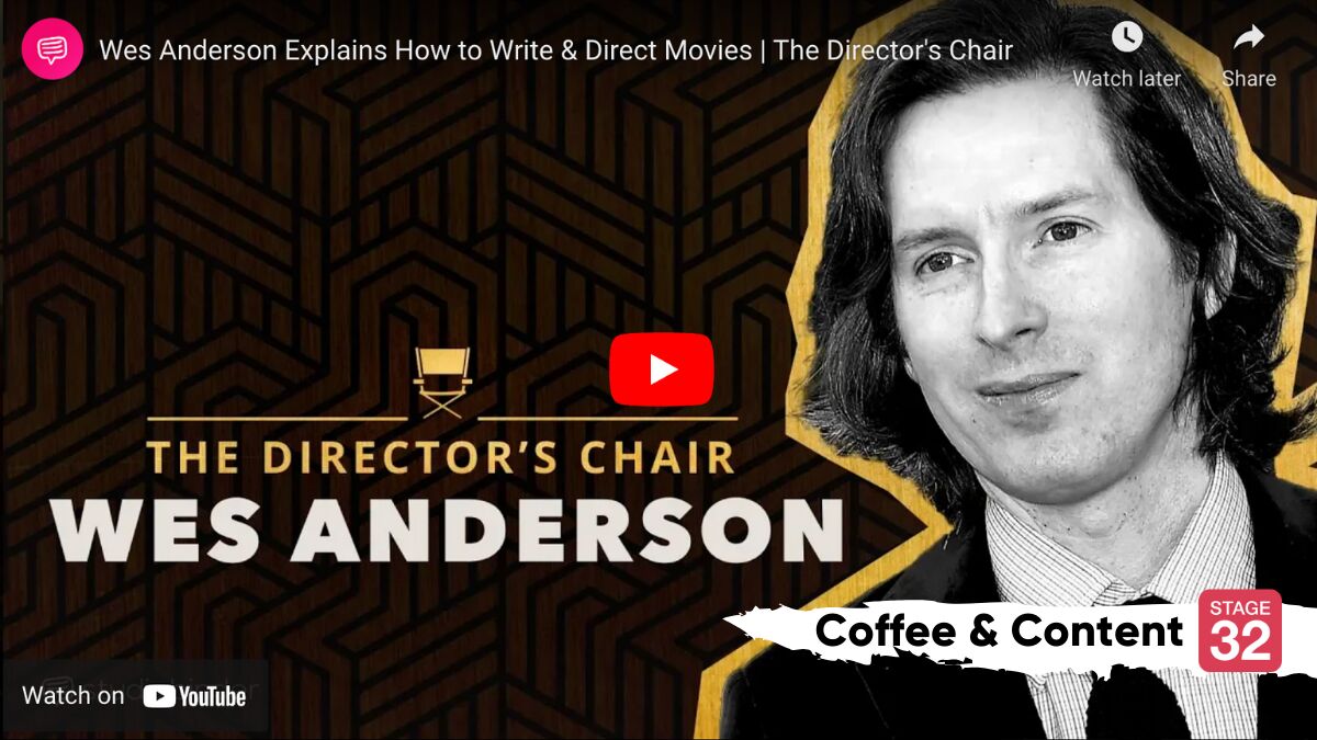 Coffee & Content: Wes Anderson on Writing and Directing Films & WHIPLASH vs. BLACK SWAN: The Anatomy of the Obsessed Artist
