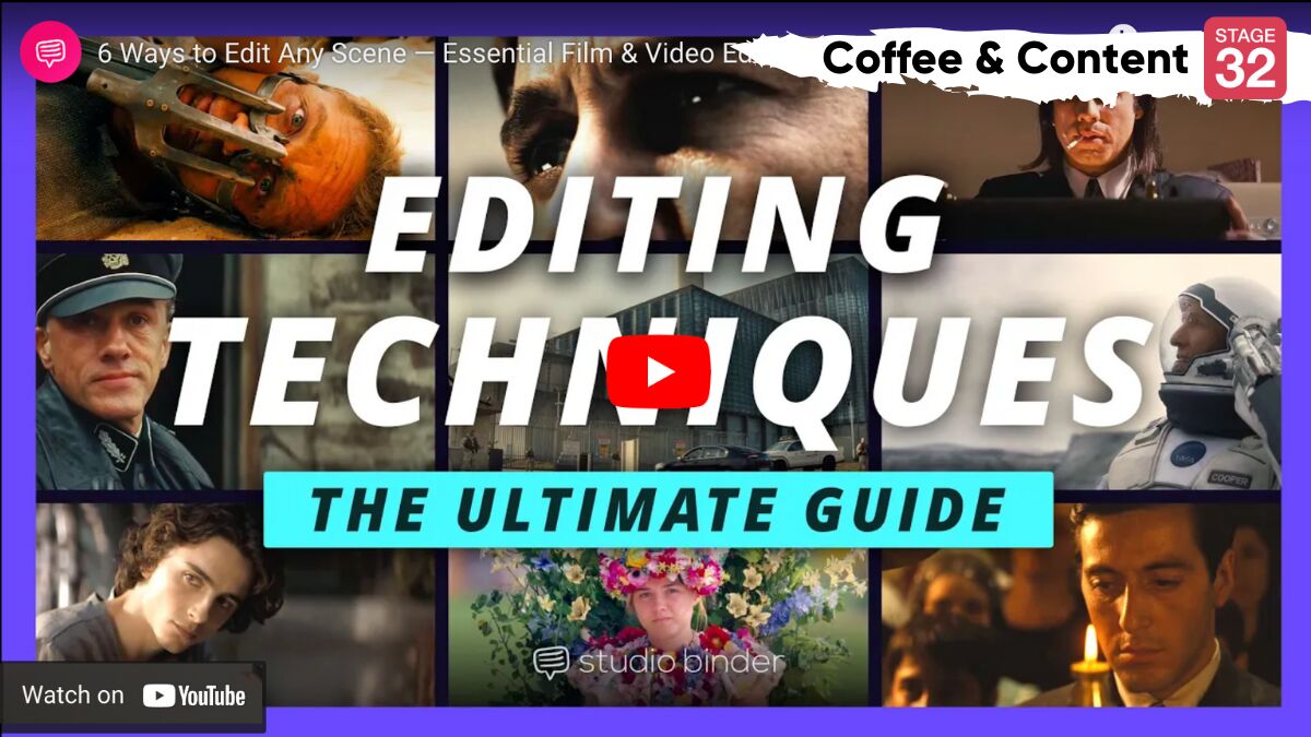 Coffee & Content: 6 Ways to Edit Any Scene & The Soul of Good Character Design