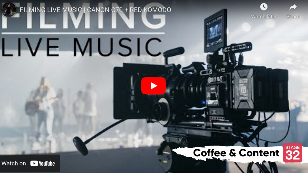 Coffee & Content: 10 Tips for Filming Live Music & Do You Need an Acting Career Backup Plan?