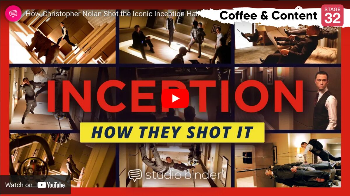 Coffee & Content: How they Shot the Spinning Hallway Scene in INCEPTION & VFX Tutorial from DOCTOR STRANGE IN THE MULTIVERSE OF MADNESS