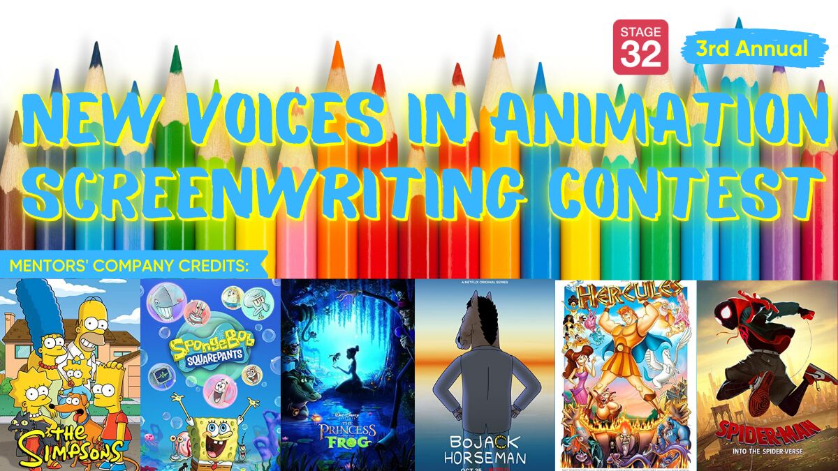 Announcing the 3rd Annual New Voices in Animation Screenwriting Contest