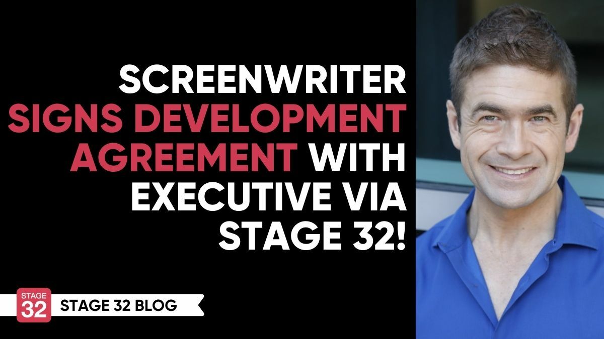 Another Screenwriter Signs Development Agreement with Executive through Stage 32