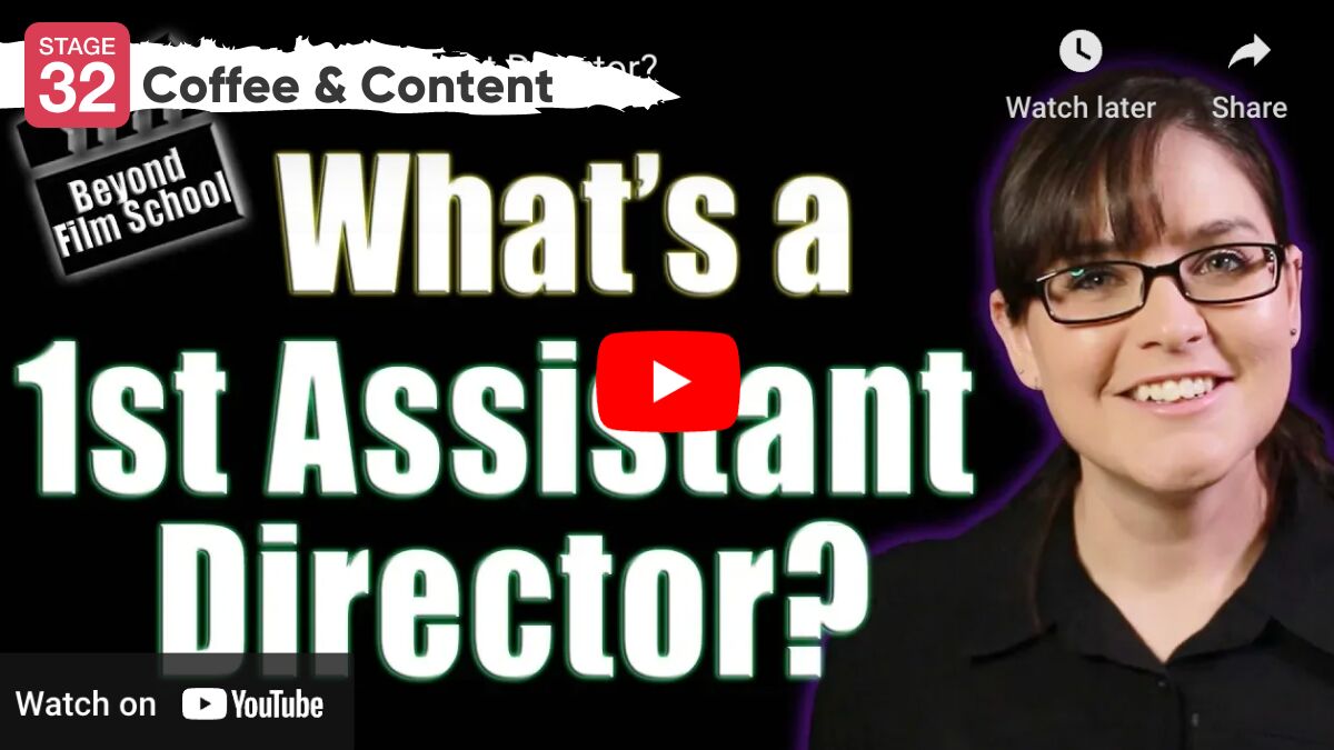 Coffee & Content: What's a 1st Assistant Director