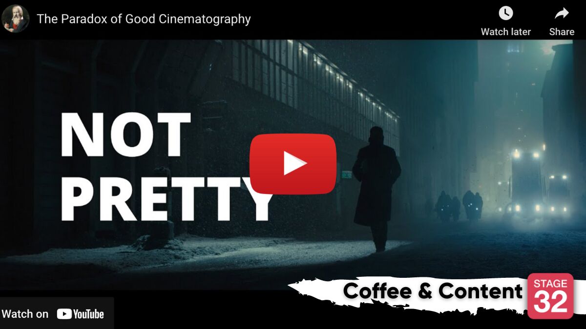 Coffee & Content: The Paradox Of Good Cinematography