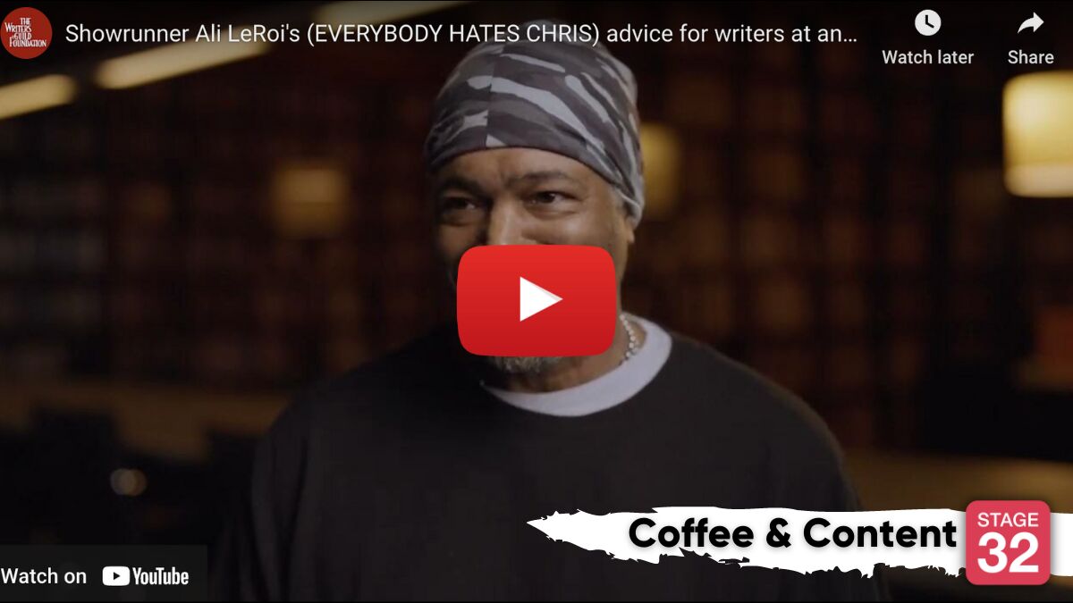 Coffee & Content: Showrunner Ali LeRoi's Advice For Writers