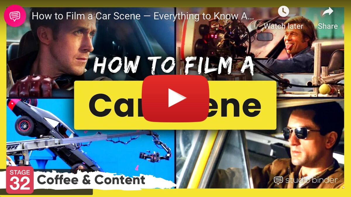 Coffee & Content: How to Film A Car Scene