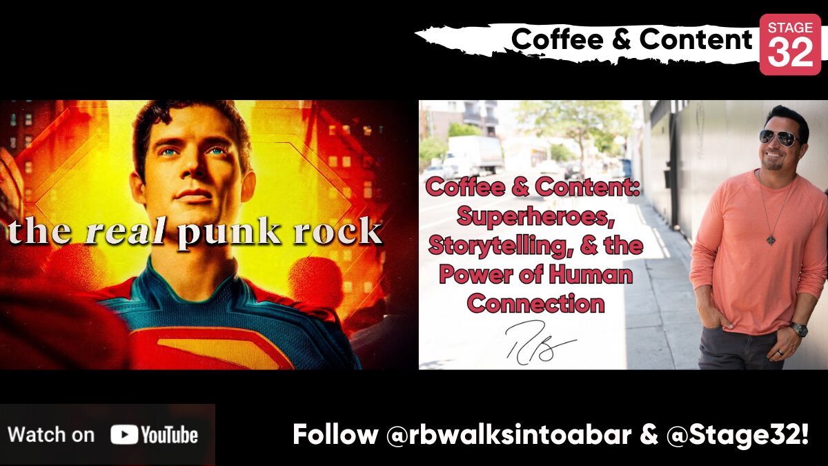 Coffee & Content: Superheroes, Storytelling, & the Power of Human Connection