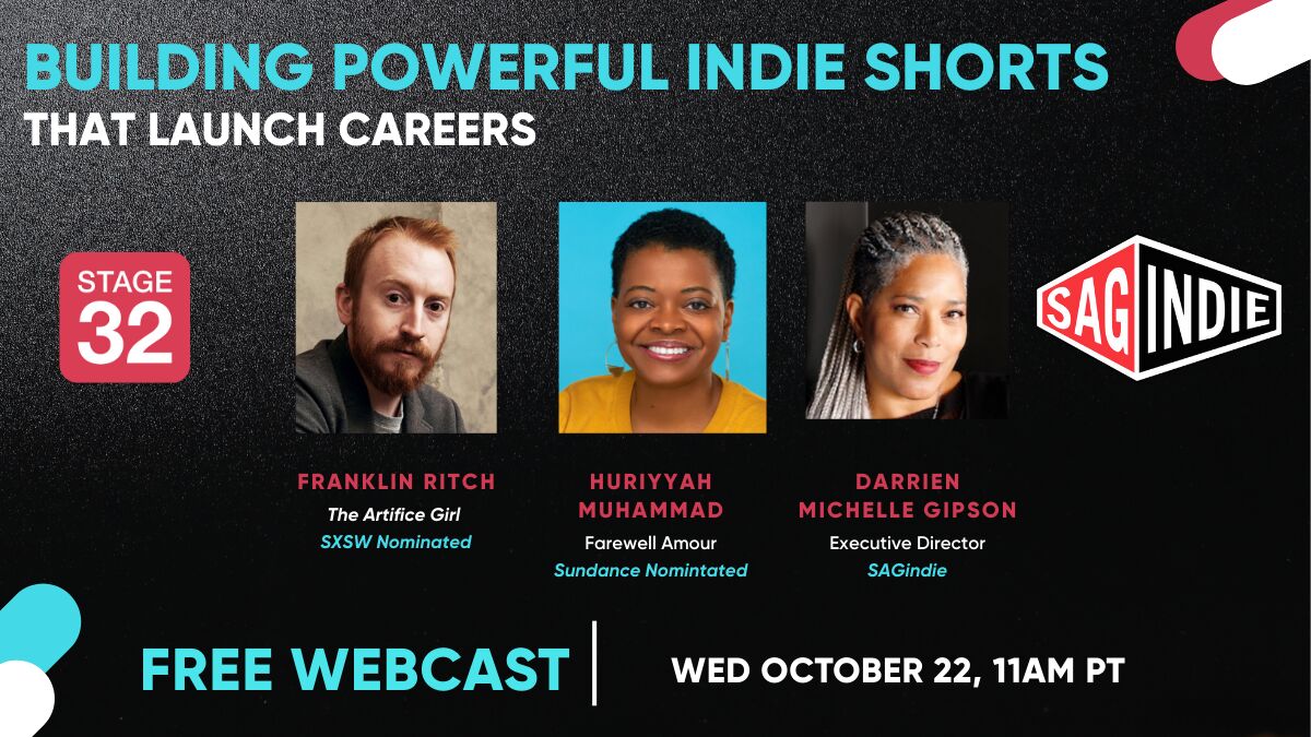 SagIndie Indie Shorts Webinar Oct 2025