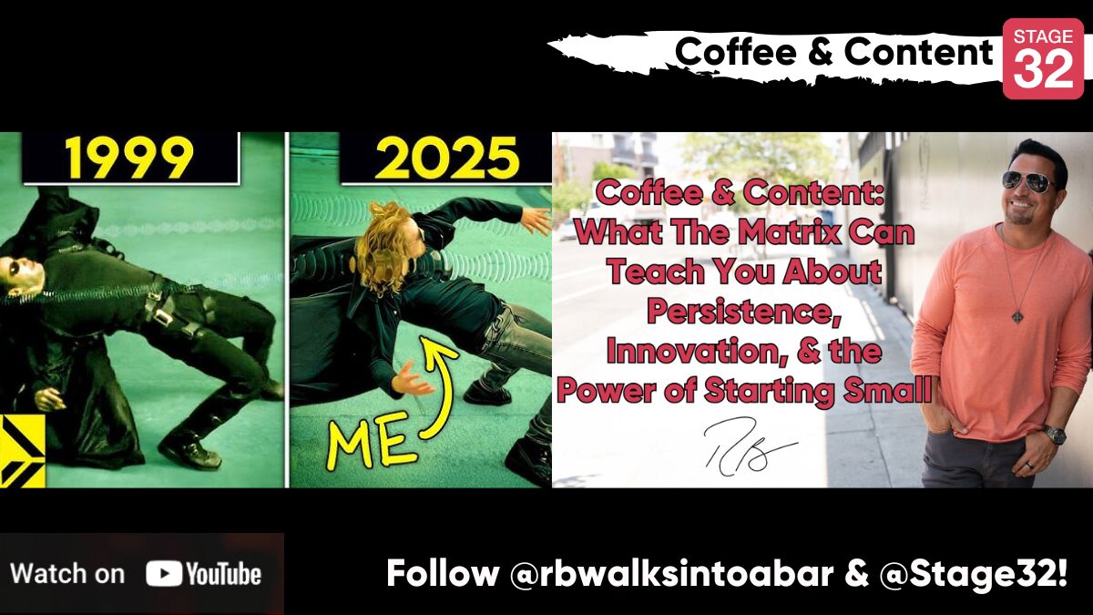 Coffee & Content: What The Matrix Can Teach You About Persistence, Innovation, & the Power of Starting Small