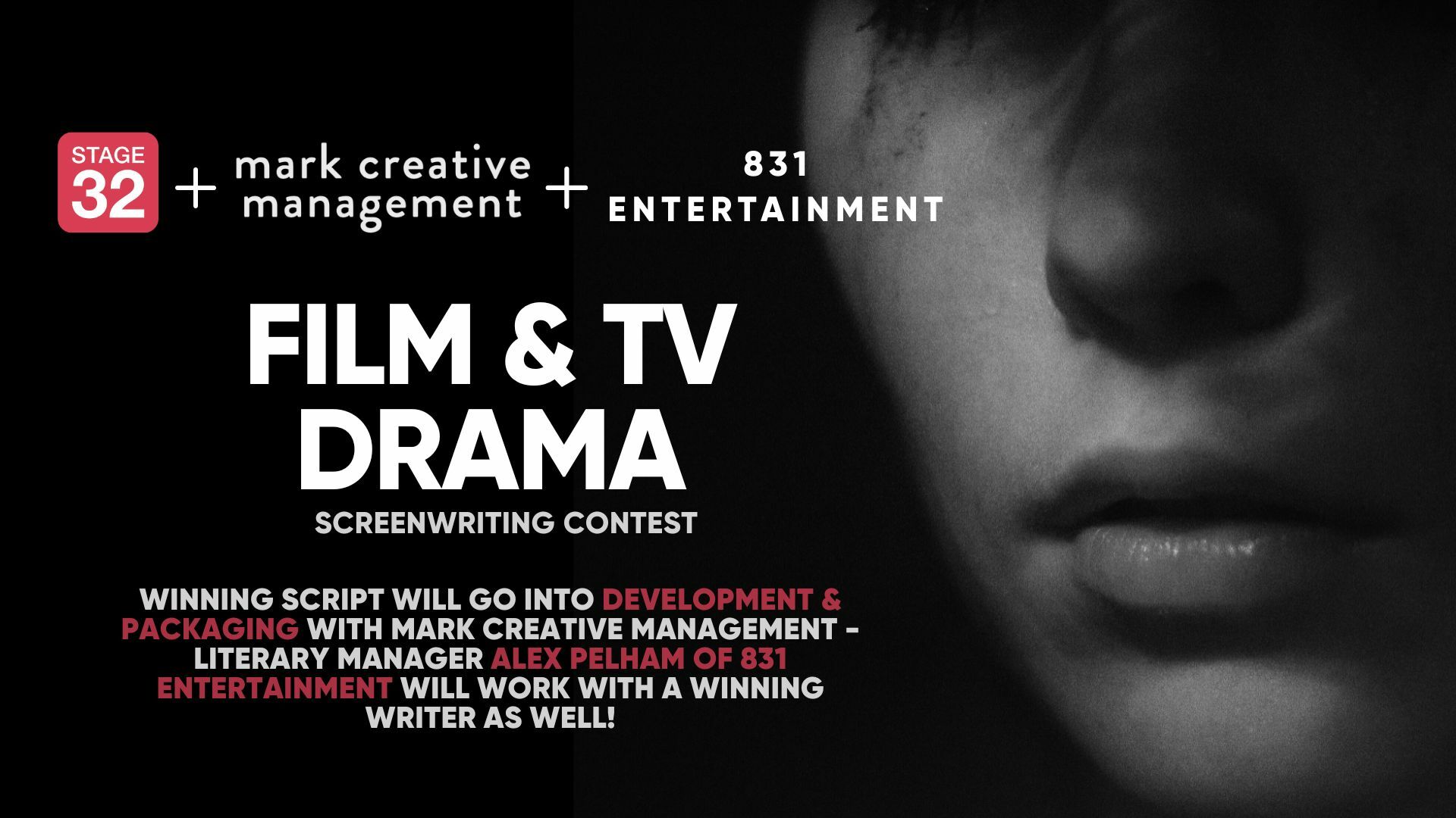Stage 32 + Mark Creative Management Film + TV Drama Screenwriting Contest