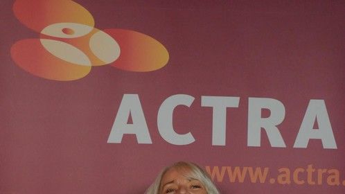 Happy at the 2013 Actra Awards