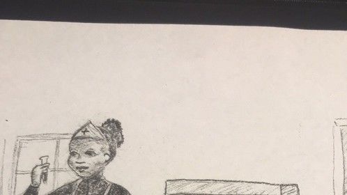 " The VACCINE"      Ebony develops her own vaccine.  See magnoliaworks.net