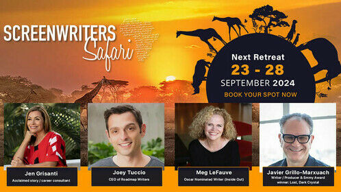 Screenwriters Safari / Retreat mentors